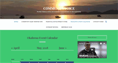 Desktop Screenshot of communityvoice.inokaloosacounty.com